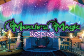 Merlins Magic Respins Slot Logo