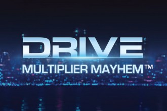 Drive Multiplier Mayhem Slot Logo