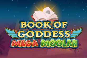 Book Of Goddess Mega Moolah Slot Logo
