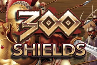 300 Shields Slot Logo