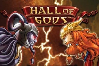 Hall of Gods Slot Logo