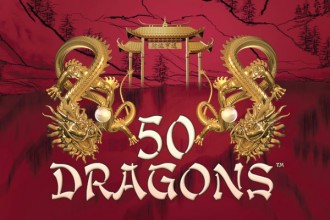50 Dragons Slot Logo