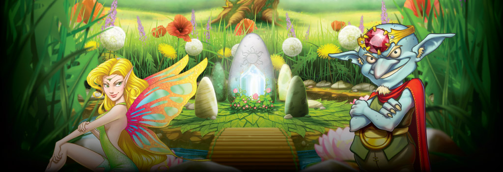 Enchanted Crystals Background Image
