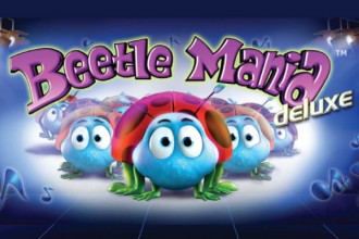 Beetle Mania Deluxe Slot Logo