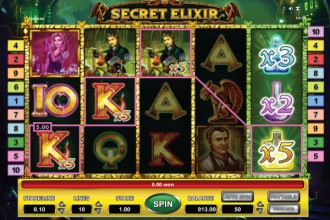 Secret Elixir Slot Free Spins Win