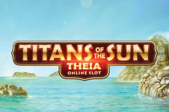Titans Of The Sun Theia Slot Logo