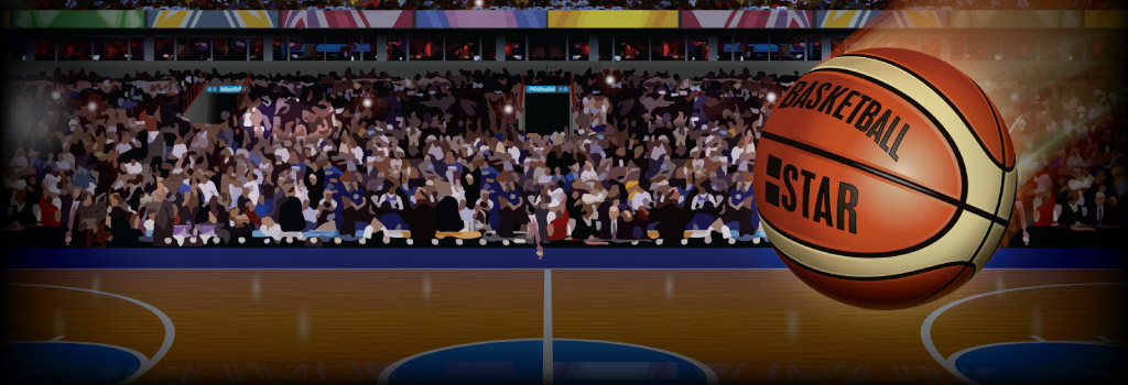 Basketball Star Background Image