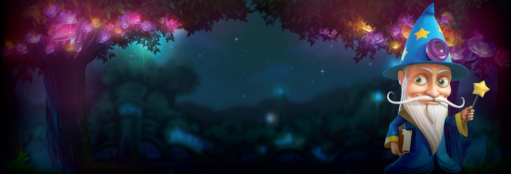 Wizard of Gems Background Image