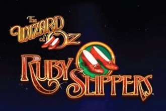 Th Wizard of Oz Ruby Slippers Slot Logo