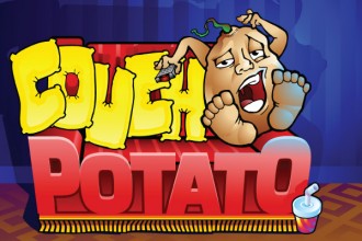 Couch Potato Slot Logo