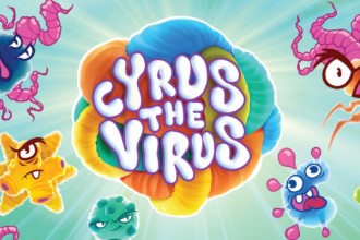 Cyrus The Virus Slot Logo