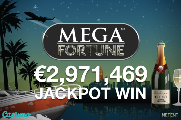 NetEnt Mega Fortune Jackpot Slot Win