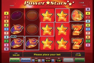 Power Stars Slot Big Win