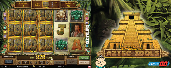 Aztec Idols Online Slot Free Spins Screenshot