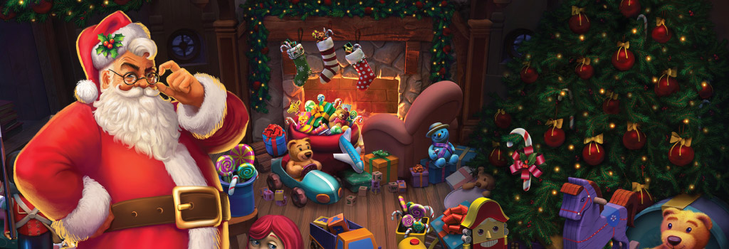Secrets of Christmas Background Image