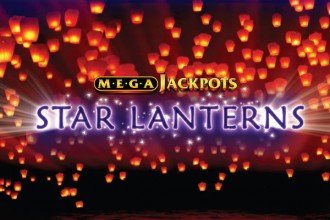 MegaJackpots Star Lanterns Slot Logo