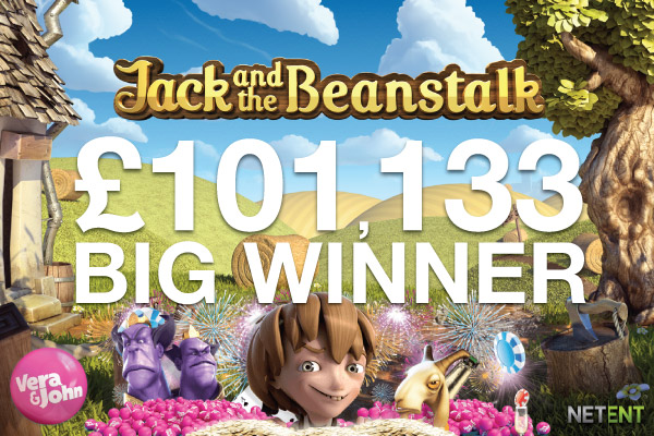 NetEnt Jack and the Beanstalk Big Winner