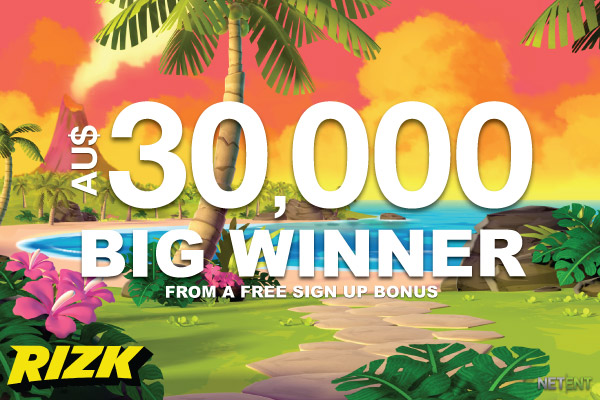 Rizk Free Sign Up Bonus Big Winner