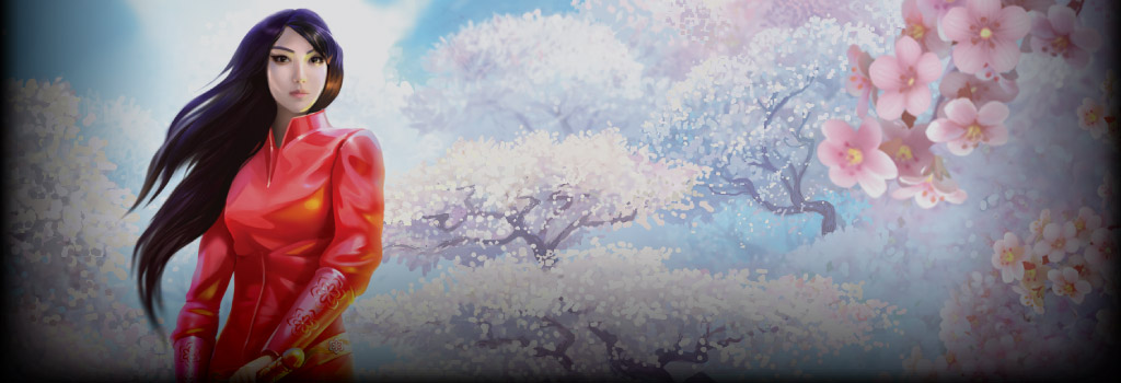 Sakura Fortune Background Image
