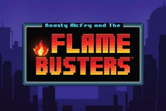 Flame Busters Slot Logo