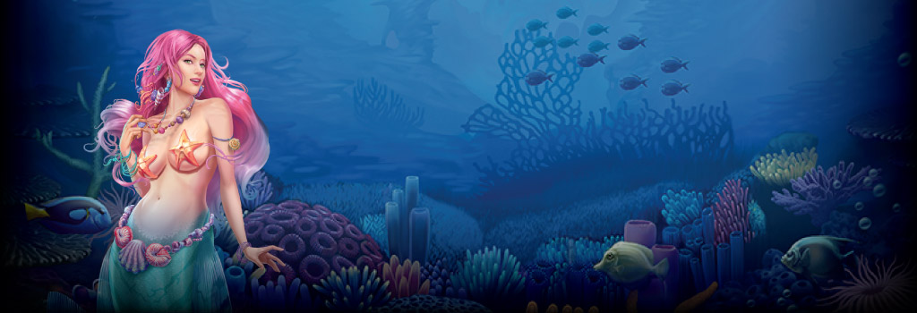 Mermaid’s Diamond Background Image