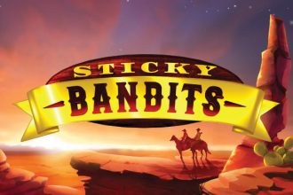 Sticky Bandits Slot Logo