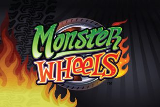 Monster Wheels Slot Logo