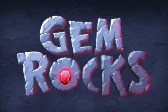 Gem Rocks Slot Logo