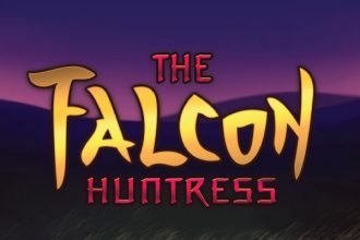 The Falcon Huntress Slot Logo
