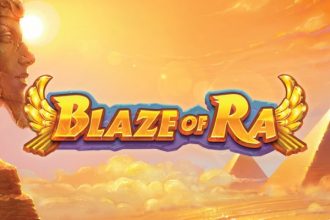 Blaze of Ra Slot Logo