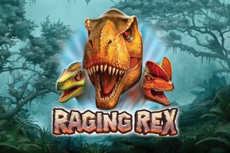 Raging Rex Slot Logo