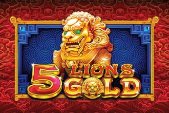 5 Lions Gold Online Slot Logo