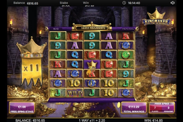 Kingmaker Megaways Slot Review & Casinos Online | Big Time Gaming