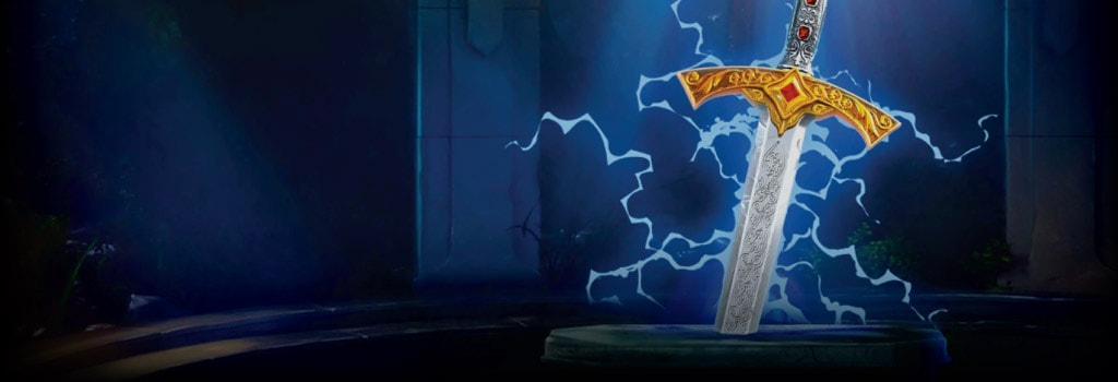 Legendary Excalibur Background Image