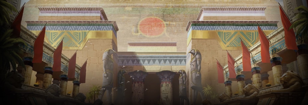 Dawn of Egypt Background Image