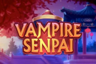 Vampire Senpai Slot Logo