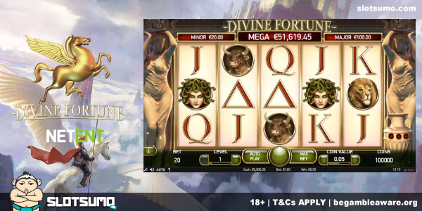 Divine Fortune Jackpot Win