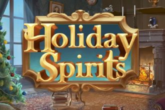 Holiday Spirits Slot Logo