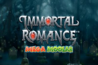 Immortal Romance Mega Moolah Slot Logo