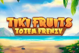 Tiki Fruits Totem Frenzy Slot Logo