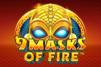 9 Masks of Fire Slot Logo