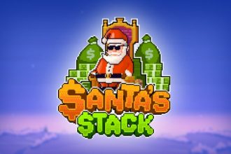 Santa's Stack Slot Logo
