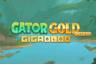 Gator Gold Deluxe Gigablox Slot Logo