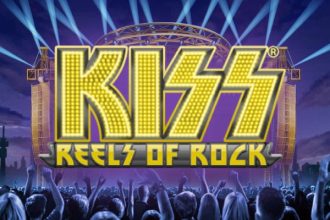 Kiss Reels of Rock Slot Logo