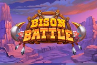 Bison Battle Slot Logo