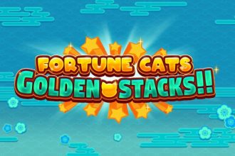 Thunderkick Fortune Cats Golden Stacks Slot Logo