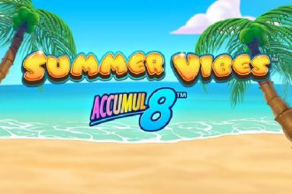 WMS Summer Vibes Accumul8 Slot Logo