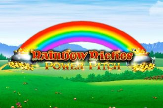 Rainbow Riches Power Pitch Slot Logo