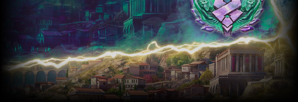 Athens Megaways Background Image