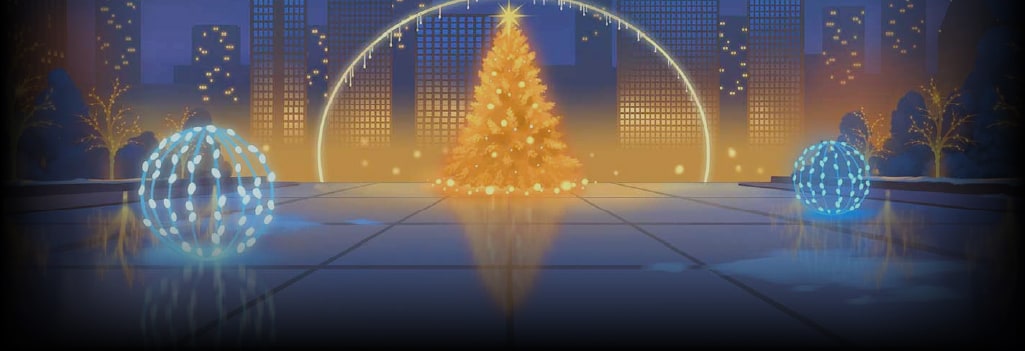 Christmas Plaza DoubleMax Background Image